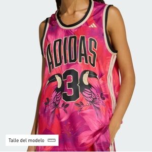 ISO Adidas x Farm Rio jersey tank in SM/ XS or med
